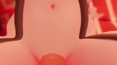 A futanari cock worshiping video with a satisfying finish~