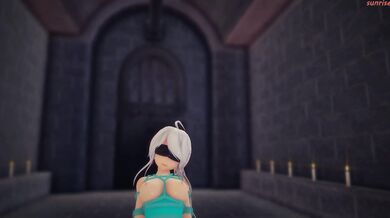 The MMMD Sunrise series follows Haku, a young woman who finds herself bound and fucked in a dungeon by an insect