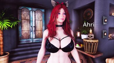 Watch Skyrims Ahri get pleasured by Pei, the FutaxFemale who was sent from the future to satisfy her