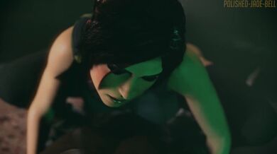 Jade gets ready for her next adventure with a little help from Lara, who needs some fun beforehand