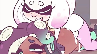 Splatoon After Party: Marina and Pearls Futa Adventure with a Female Partner