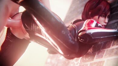 Mass Effect: A Female Commanders Anal Adventure