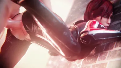 Mass Effect: A Female Commanders Anal Adventure