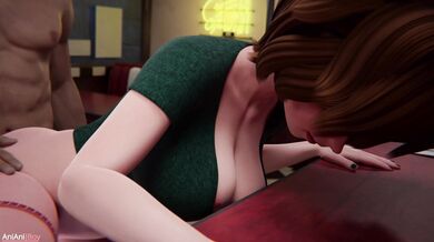 Sister-in-law Cass seduces her brothers boyfriend in a 4k UHD AniBoy hentai video