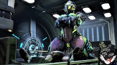 Hilda takes a ride on a giant horse cock, screaming with pleasure as it fills her up