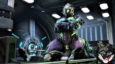 Hilda takes a ride on a giant horse cock, screaming with pleasure as it fills her up