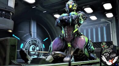 Hilda takes a ride on a giant horse cock, screaming with pleasure as it fills her up