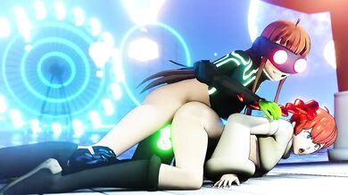 Futaba enjoys herself with the amateur Sophia (throwaway)