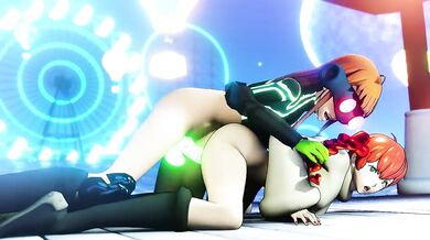 Futaba enjoys herself with the amateur Sophia (throwaway)