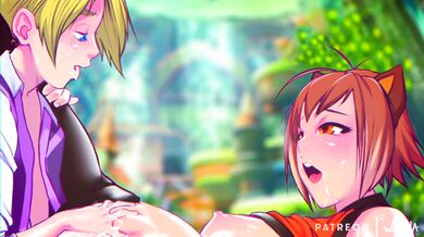 Carl vs Makoto - A BlazBlue Hentai 60fps Washa