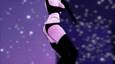 Hentai Porn: Spider-Gwens SEX Dance - From Lingerie to Naked & Big Breasts (◠‿◠)