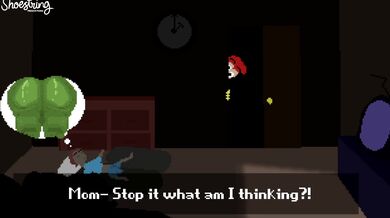 Dexters mom cant keep her hands off of her sons new friend in this Hentai porn video