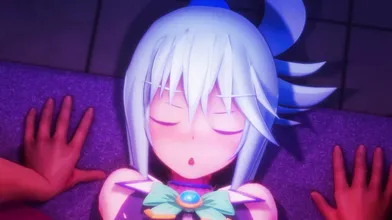 Sexual Desires Awaken as She Sits on the Aqua-Colored Kotatsu with a Bonus!
