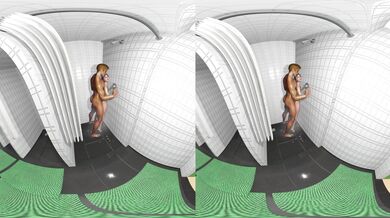 The Naughtiest Schoolgirl in the Locker Room: A Sissy Shower Facefuck VR Experience - 180 Degree Slow Motion SBS (4K Reupload)