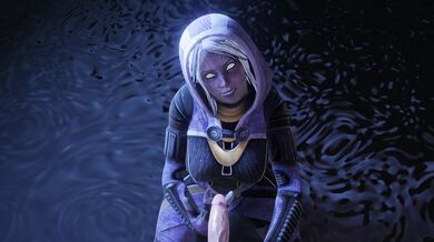 Watch Tali give a handjob from her perspective in this POV Hentai porn video