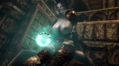 Skyrim - Saffy Does A Little Bit of Werewolf Training