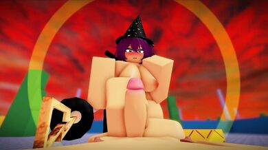 A sexy Robloxian gets her feet worshipped in this naughty footjob scene!