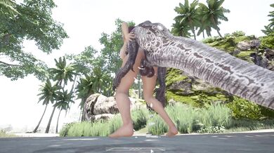 Dino-Raunch: The Erotic Adventures of Raptor Girl in the Sun