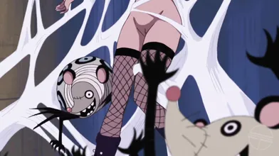 Watch Nico Robin (Shaved Strip version) fucking her way to pleasure!