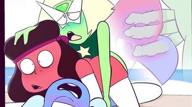 Mated With Futanari Monsters: Futa Peridot x Ruby and Sapphire (feat Melie, Conie, K)