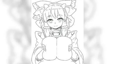 Watch Reimu Hakurei get her cowgirl on with a hot paizuri scene