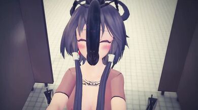 Morphing into insects, they crawl up her body and penetrate every orifice before fucking her hard