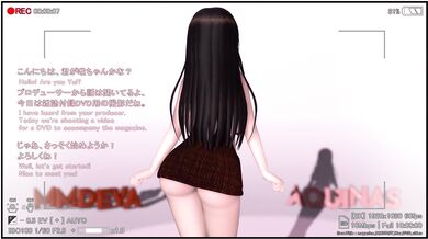 My naughty aquatic fantasy with a mermaid-like creature in the MMD software, accompanied by a Photoshoot session of 2 sexy models!