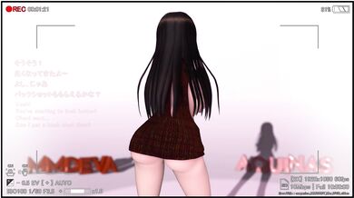 My naughty aquatic fantasy with a mermaid-like creature in the MMD software, accompanied by a Photoshoot session of 2 sexy models!