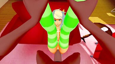 My Little Applejack: On the Sofa