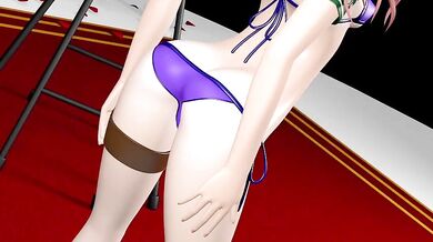 Watch as the sexy Black Pig fucks and sucks every hole of her human lover!