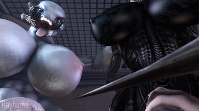 This POV scene, you are a sex slave to aliens and being used for their pleasure - Rayhuma