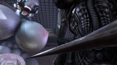 This POV scene, you are a sex slave to aliens and being used for their pleasure - Rayhuma