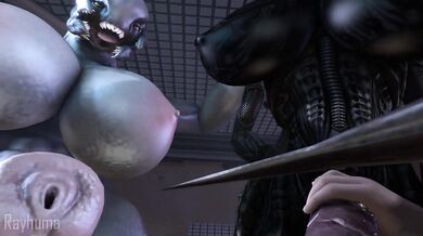 This POV scene, you are a sex slave to aliens and being used for their pleasure - Rayhuma