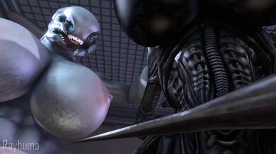 This POV scene, you are a sex slave to aliens and being used for their pleasure - Rayhuma