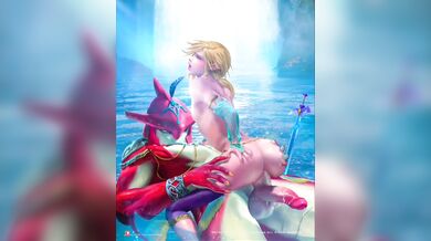 [4K] Sidon X Geruda Link with Sakimichan!