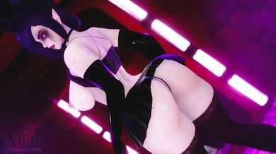 Watch Morgana get fucked by a cyborg in the future, where sex robots are a norm!