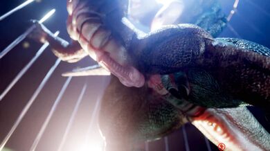 One T-Rex, one X-Raptor and a Tails Up for Tyranno