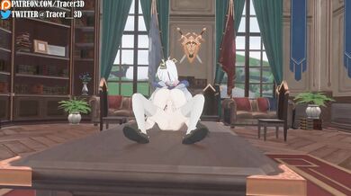 Waiting in the office Ayaka & Venti