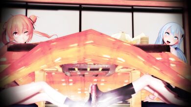 Hey there! Welcome to the magical world of Suzuya and Murasame footjobs