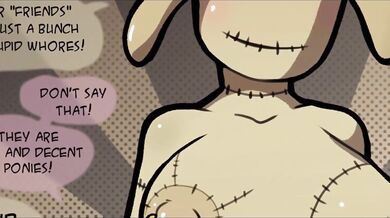 Watch this NSFW comic dub with your favorite MLP characters in an Orgy of One!