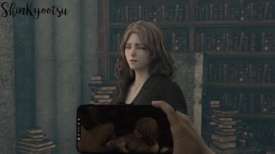 'Melina got Caught in a 3D Animation... Without Audio'