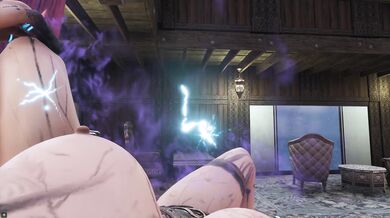 "A Tale of Two Conans: Exiles, Female POV, Doggy Style, Lie Down, Mounted DD Pose."