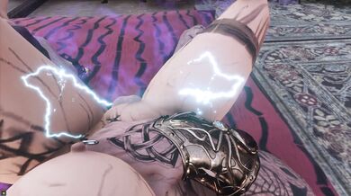 "A Tale of Two Conans: Exiles, Female POV, Doggy Style, Lie Down, Mounted DD Pose."