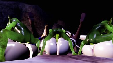 "The Goblin Queen and Her Mighty Press (Yain)"