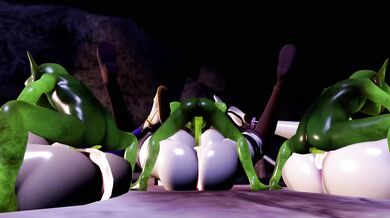 "The Goblin Queen and Her Mighty Press (Yain)"