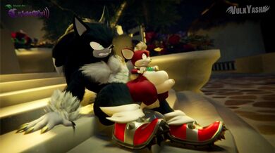 Re-written as: "The Werehog and Chip: A Rough Encounter"