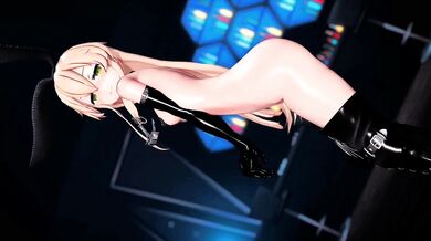 "Sailor Hentai Porn: Amatsukaze & Shimakaze - Miniskirt (Version 2) [MMD R18] GenesisMMD"