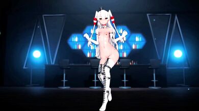 "Sailor Hentai Porn: Amatsukaze & Shimakaze - Miniskirt (Version 2) [MMD R18] GenesisMMD"