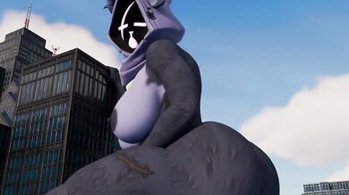 Rebuilding the Pleasure Dome with Raven and her Giantess Team Leader!