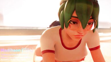 "Honeymooning Widow and Kinky Beach Fun"